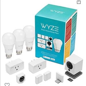 Smart Home Starter Bundle Includes by Wyze